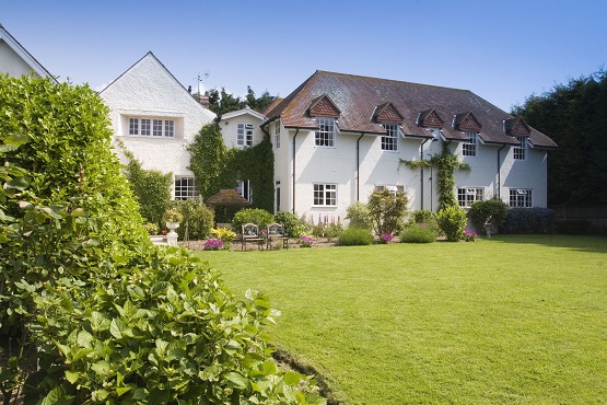 Outside view of the Barton Manor Apartments